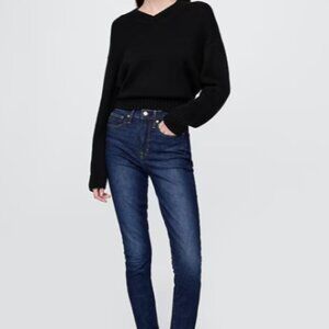 High Rise True Skinny Jeans